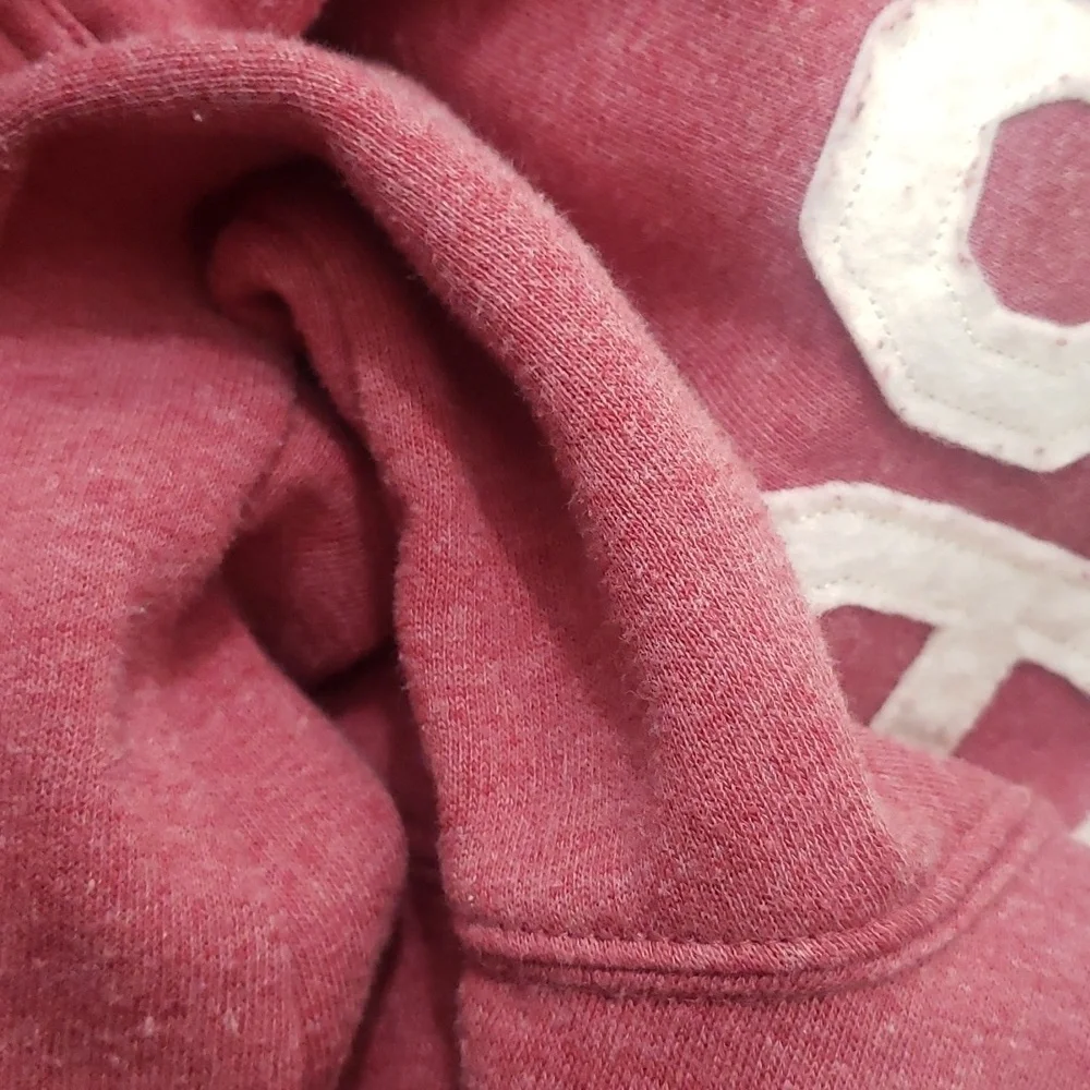 Old‎ Navy hoodie girl's size xxl sweat jacket soft inside muted burgundy